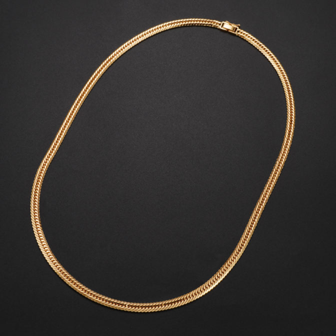 K18 喜平ネックレス 12面カット トリプル 50g 60cm
