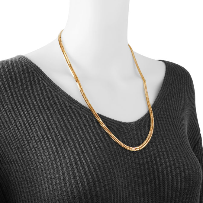 K18 喜平ネックレス 12面カット トリプル 50g 60cm