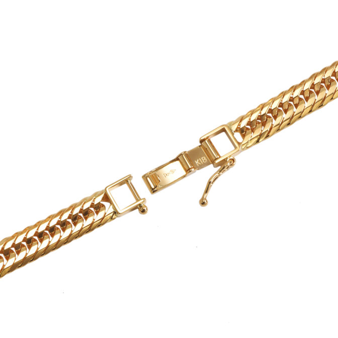 K18 喜平ネックレス 12面カット トリプル 50g 50cm