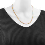 K18 18金 喜平ネックレス 12面トリプル 12g 50cm 中折れ 3.1mm幅