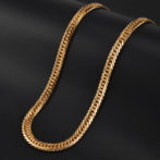 K18 喜平ネックレス 8面トリプル Vカット ダブル 100g 60cm