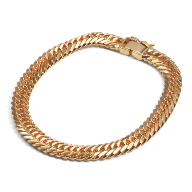 K18 18金 喜平ブレスレット 8面トリプル Vカット 30g 20cm