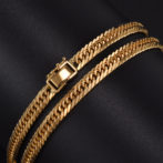 K18 喜平ネックレス 8面トリプル Vカット 50g 50cm