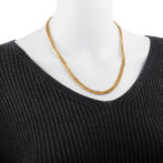 K18 喜平ネックレス 8面トリプル Vカット 50g 50cm