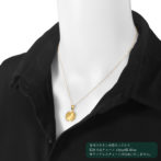 K24 純金 コインペンンダント ウルフ 1/25oz シンプルフレーム