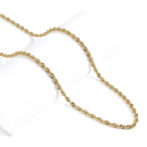 K18 ロープネックレス 2.6mm幅