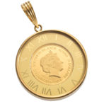 K24 ソロモンイルカ コインペンダント