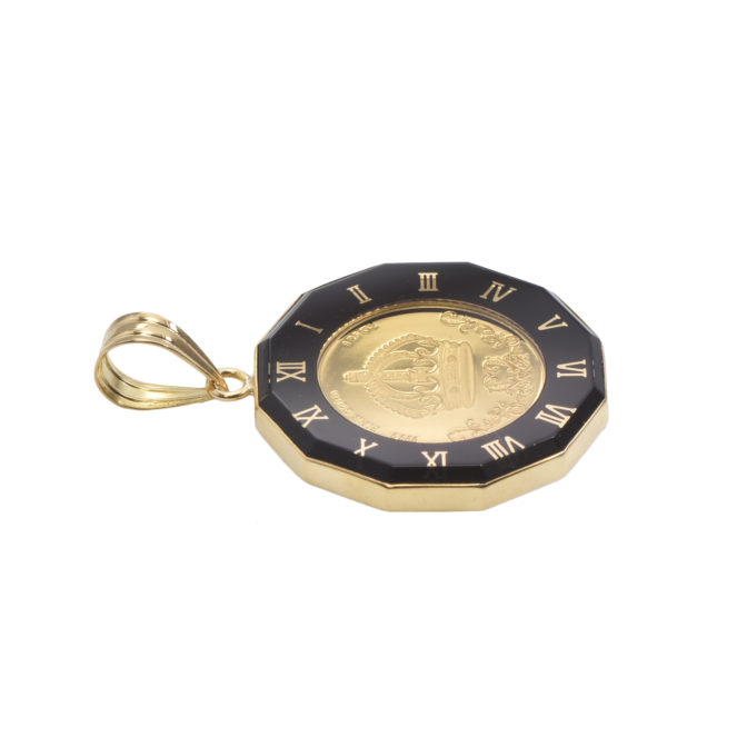 K24 クラウン コインペンダント