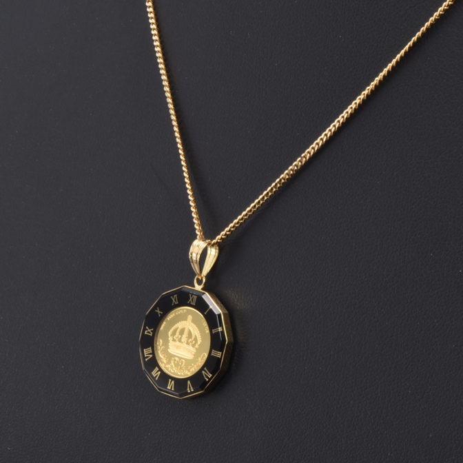 K24 クラウン コインペンダント