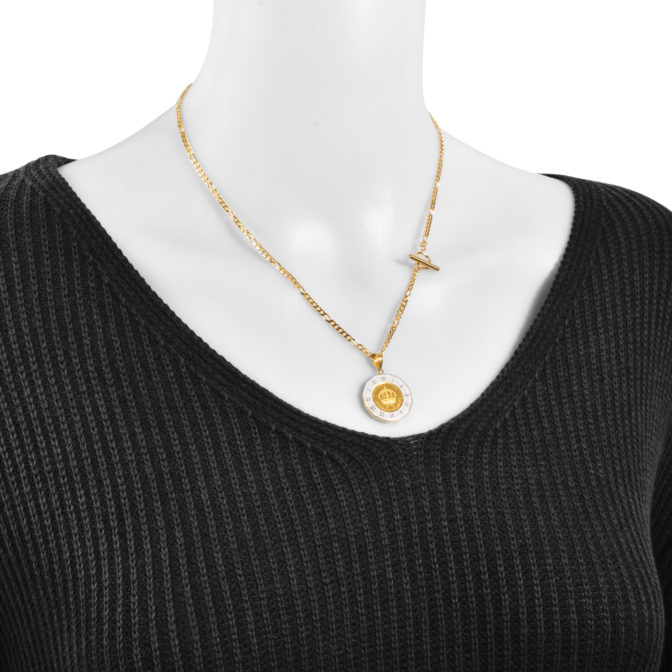 K24 クラウン コインペンダント