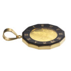 K24 ウルフ コインペンダント