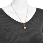 K24 ウルフ コインペンダント