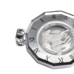 Pt999 純プラチナ コインペンダント ツバルホース 1/25oz