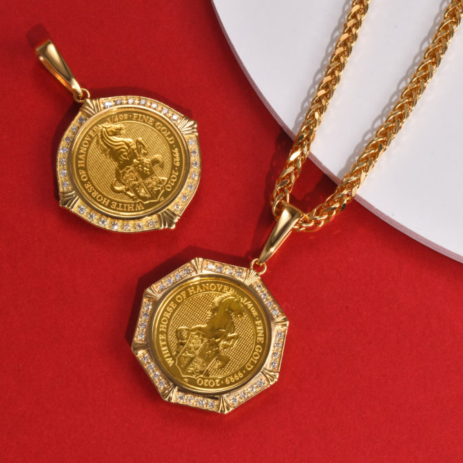 K24 クィーンビースト コインペンダント