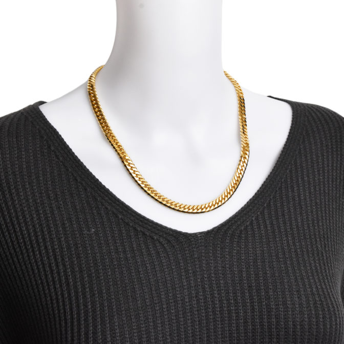 K18 喜平ネックレス 6面ダブル 100g 50cm