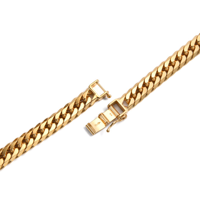 K18 喜平ネックレス 6面ダブル 100g 60cm