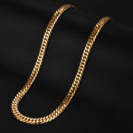 K18 喜平ネックレス 6面カット ダブル 100g 60cm