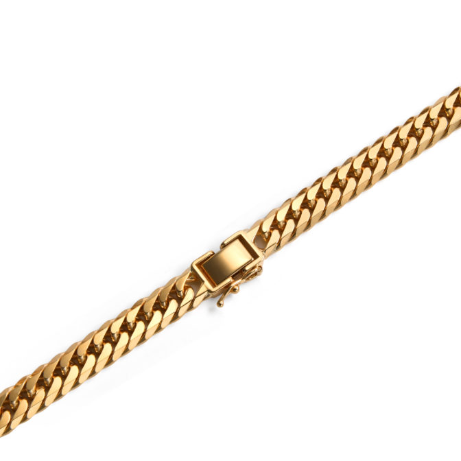 K18 喜平ネックレス 6面ダブル 100g 60cm