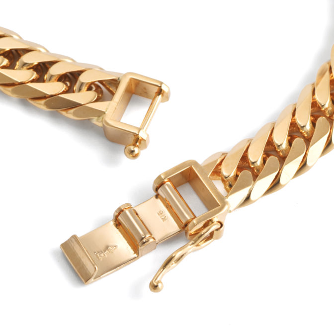 K18 喜平ネックレス 6面ダブル 80g 50cm