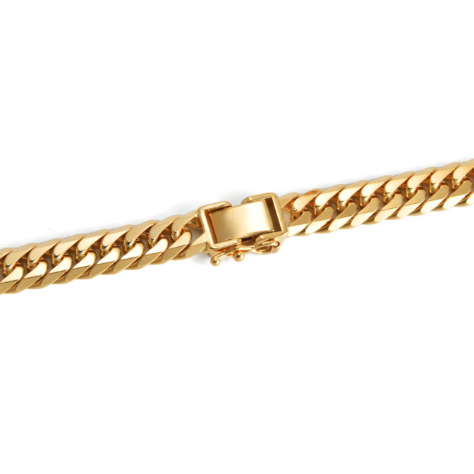 K18 18金 喜平ネックレス 6面ダブル 80g 60cm 6.8mm幅