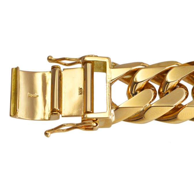 K18 喜平ネックレス 6面ダブル 500g 60cm