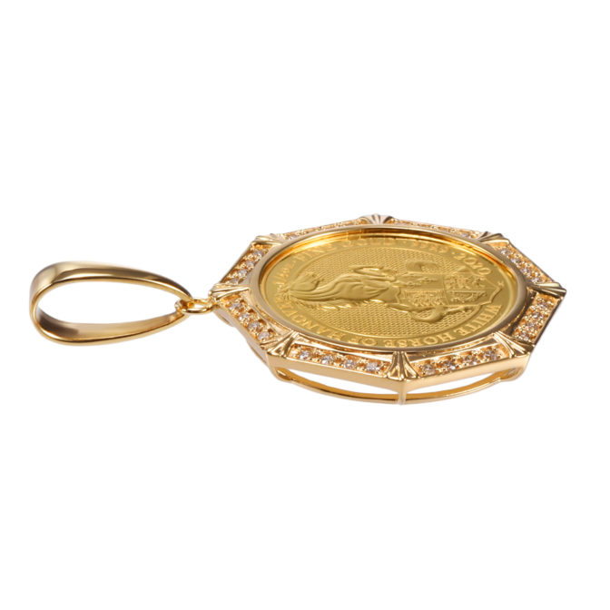 K24 クィーンビースト コインペンダント