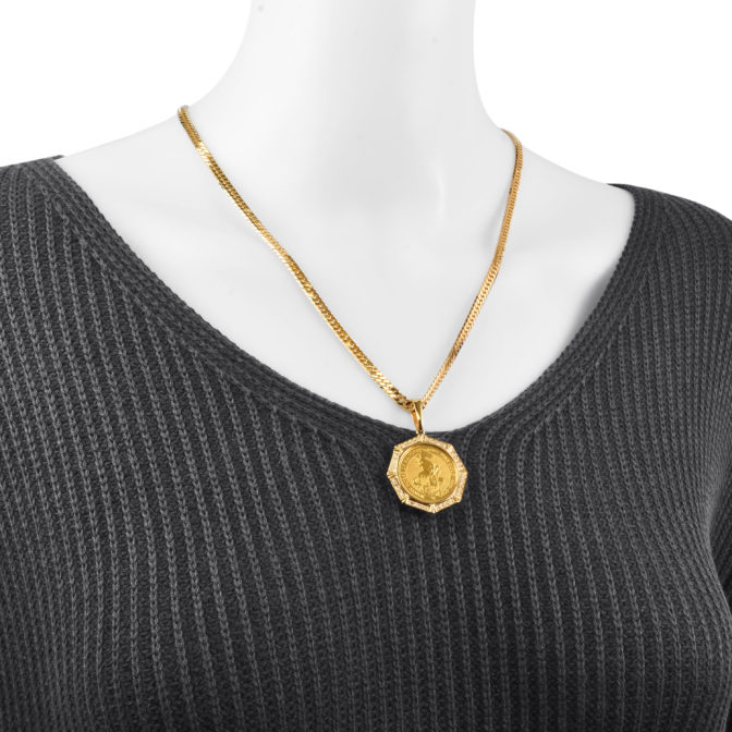 K24 クィーンビースト コインペンダント