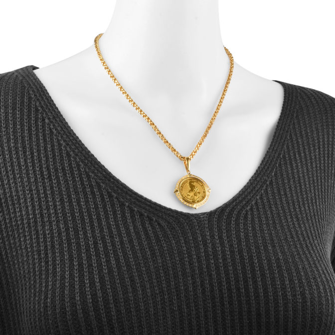 K24 クィーンビースト コインペンダント