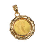 K24 クレオパトラ コインペンダント