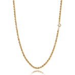 K18 ロープネックレス 2.6mm幅