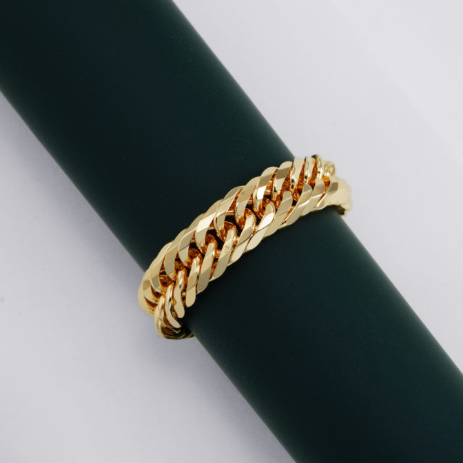 K18 18金 喜平リング 12面トリプル 6.1mm幅 ソフトタイプ