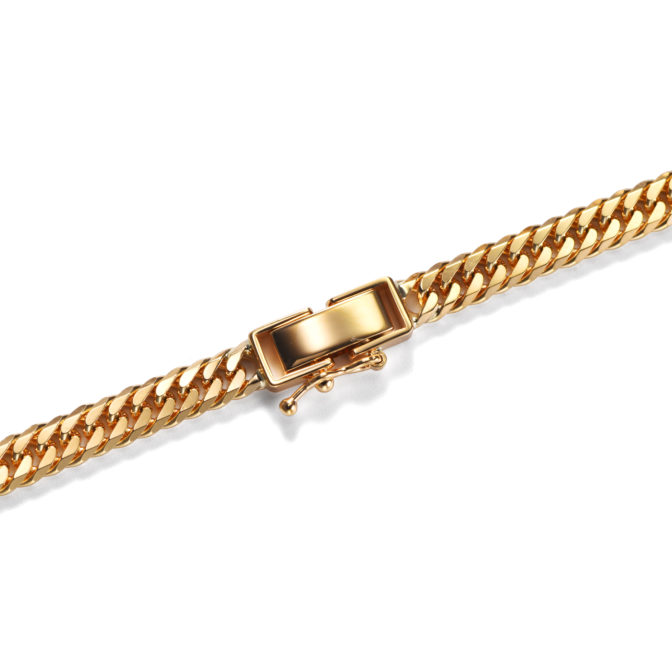 K18 喜平ネックレス 6面カット ダブル 30g 50cm