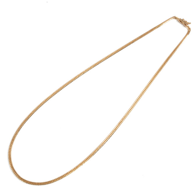 K18 喜平ネックレス 6面カット ダブル 10g 45cm