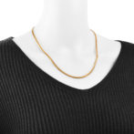 K18 喜平ネックレス 6面カット ダブル 20g 50cm