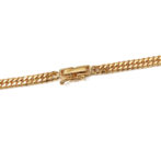 K18 喜平ネックレス 6面カット ダブル 20g 60cm