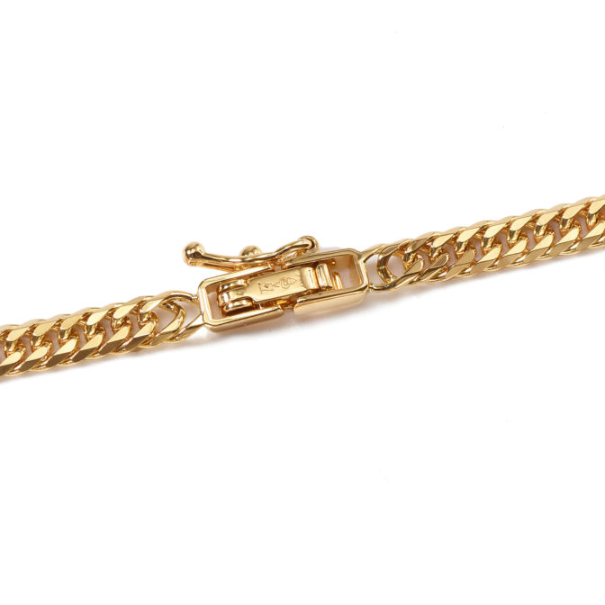 K18 喜平ネックレス 6面カット ダブル 20g 60cm