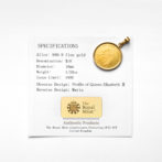 K24 マリア コインペンダント ロイヤルミント