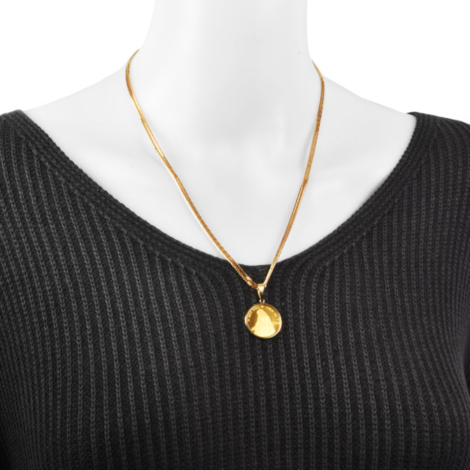 K24 マリア コインペンダント ロイヤルミント