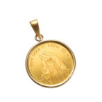 K24 マリア コインペンダント ロイヤルミント