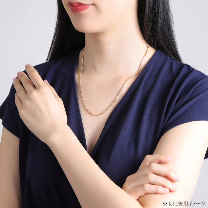 K18 喜平ネックレス 6面カット ダブル 10g 50cm