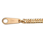 K18 喜平ネックレス 6面カット ダブル 10g 50cm 引輪