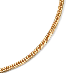 K18 18金 喜平ネックレス 6面ダブル 9g 45cm 2.4mm幅 中折れ