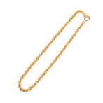 K18 ロープブレスレット 2.6mm幅