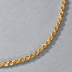 K18 ロープブレスレット 2.6mm幅