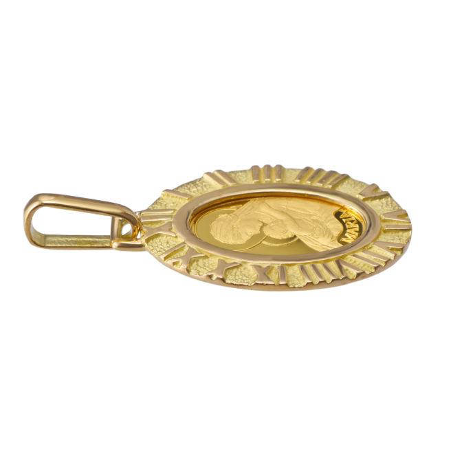 K24 マリア コインペンダント スイスパンプ