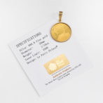 K24 星の王子さま コインペンダント ロイヤルミント 証明書