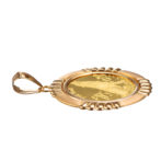 K24 ウルフ コインペンダント