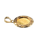 K24 ウルフ コインペンダント