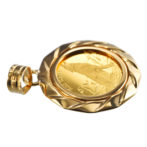 K24 ウルフ コインペンダント