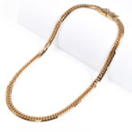 K18 喜平アンクレット 6面カット ダブル 10g 24cm